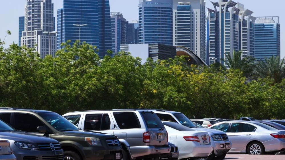 Dubai parking fees