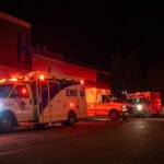Canada military base fire