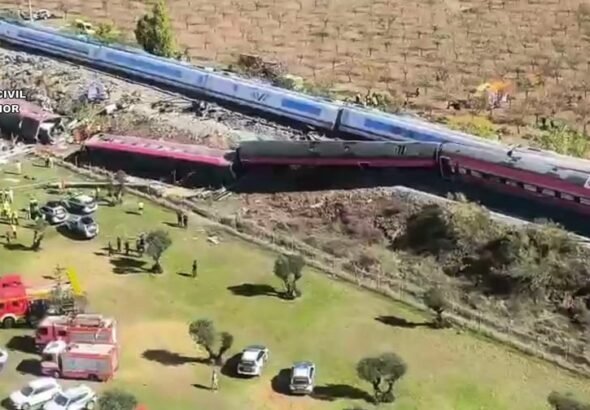 Spain train crash kills at least 30 near Urda Spain train crash