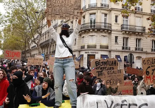 €5B reform offered after France school protests spread France school protests