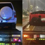 Dubai police vehicle impound