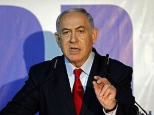 Benjamin Netanyahu Warns Enemies of Harsher Blows in Airbase Visit