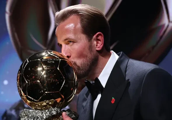 Harry Kane Claims Ballon d'Or After Historic 73-Goal Season Harry Kane