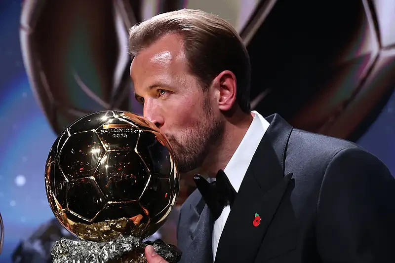 Harry Kane Claims Ballon d'Or After Historic 73-Goal Season Harry Kane