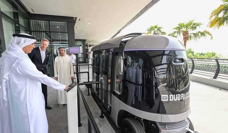 Dubai driverless pods
