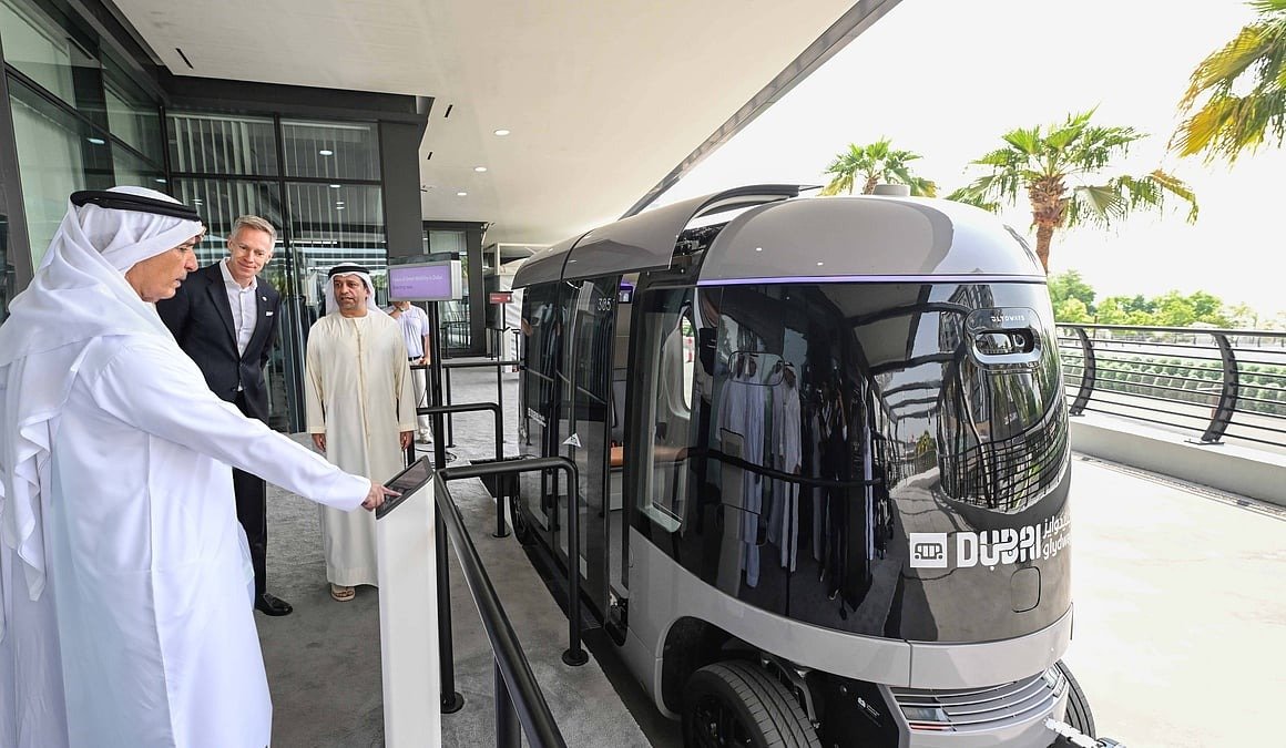 Dubai driverless pods