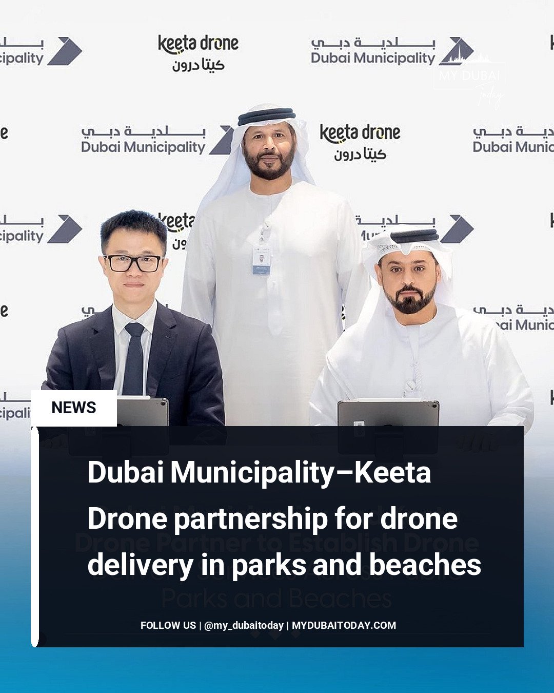 Dubai Municipality Keeta Drone Partnership For Drone Delivery In Parks ...