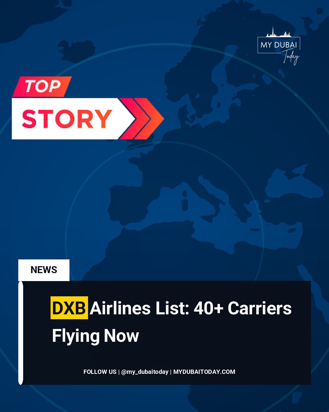 DXB Airlines List: 40+ Carriers Flying Now - Dubai Today